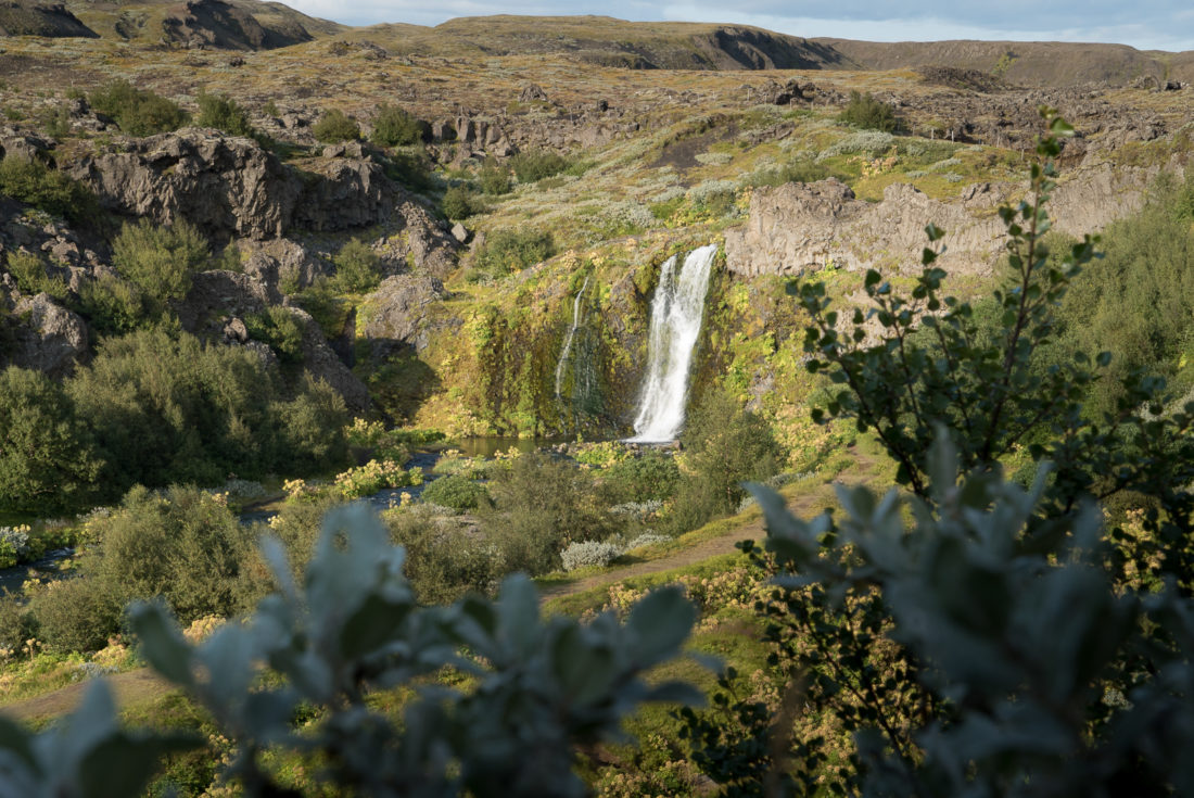Gjain road trip Islande