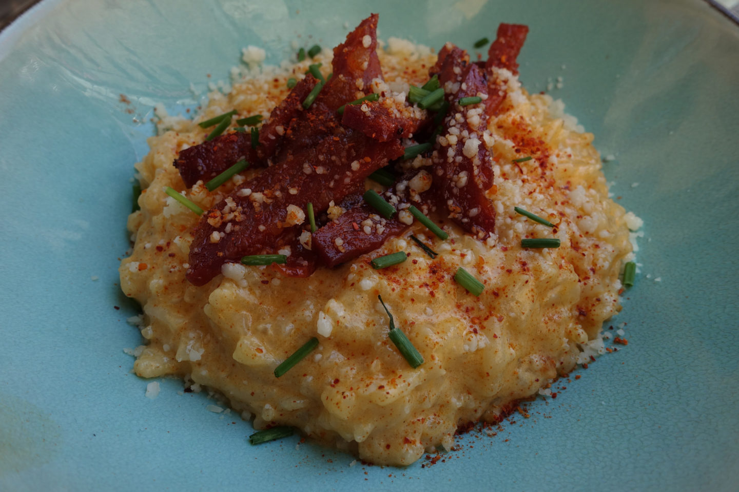 Risotto Chorizo Parmesan Carcassonne week-end