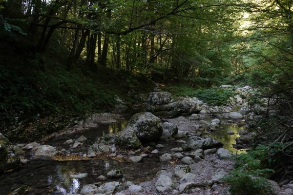 La cascade de Kozjak 
