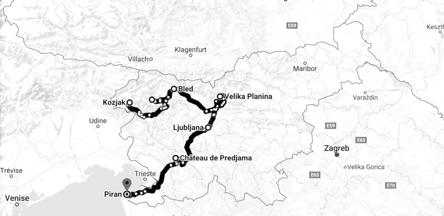 Itinéraire pour parcourir la Slovénie en 6 jours