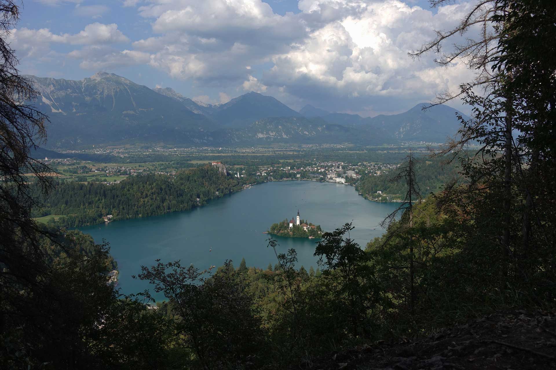 Les Gorges de Vintgar, les Gorges de Pokljuka et le Lac de Bled