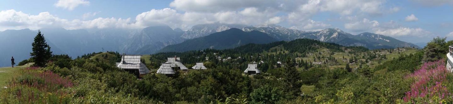 Le magnifique plateau de Velika Planina dans les alpes juliennes
