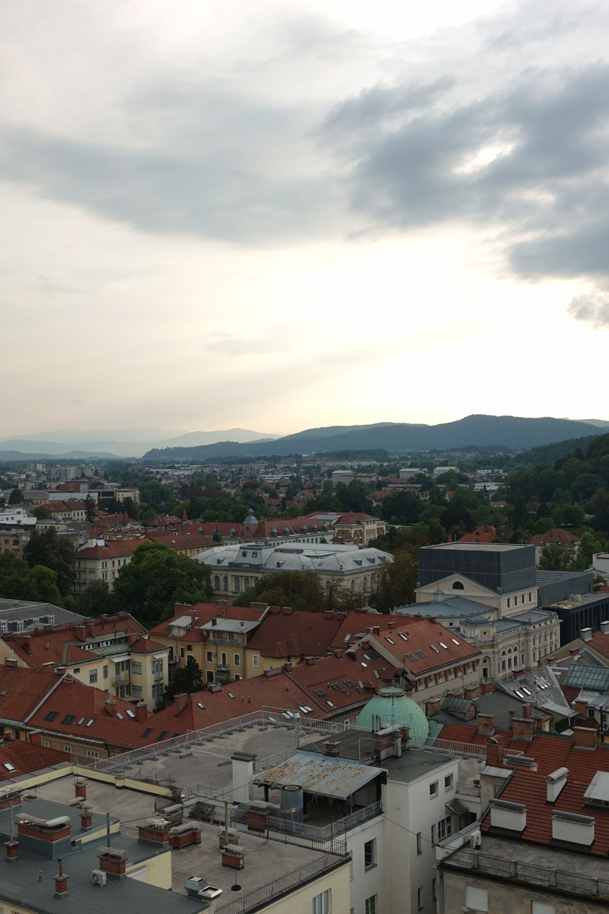 Rooftop Ljubljana un jour