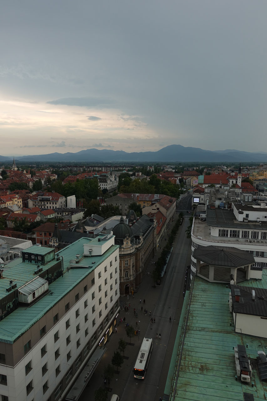 Rooftop Ljubljana un jour