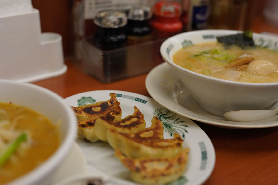 ramens et gyozas japonais