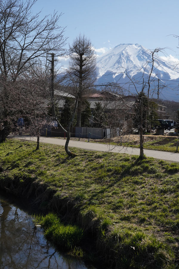 région 5 lacs vues mont fuji