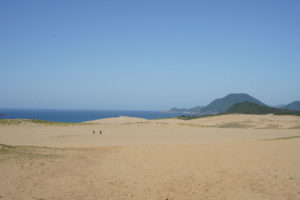 dunes de sable Tottori