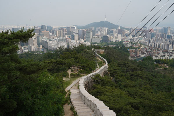 inwangsan séoul randonnée