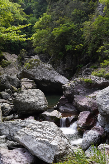 Gorge Nakatsu Shikoku Kochi
