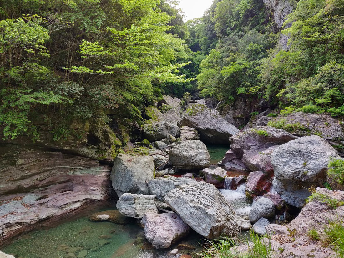 Gorge Nakatsu Shikoku Kochi