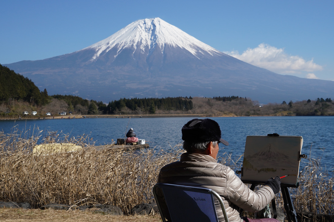 Lac Tanuki Shizuoka Mont Fuji