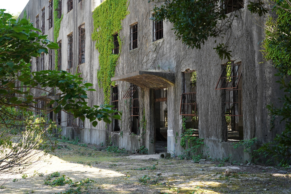 Okunoshima vestiges usines gaz