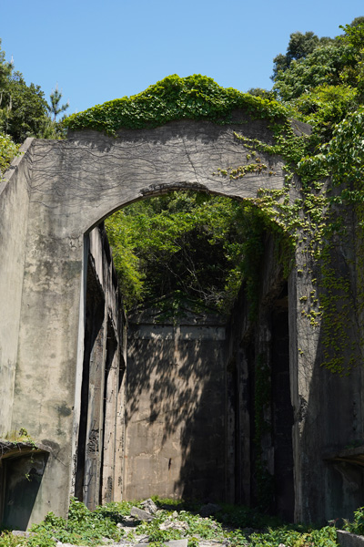 Okunoshima vestiges usines gaz