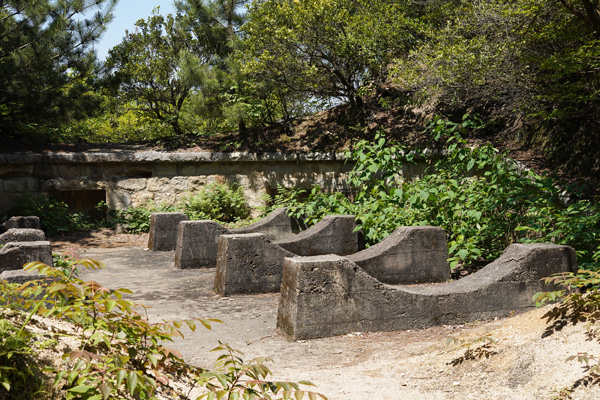 Okunoshima vestiges usines gaz
