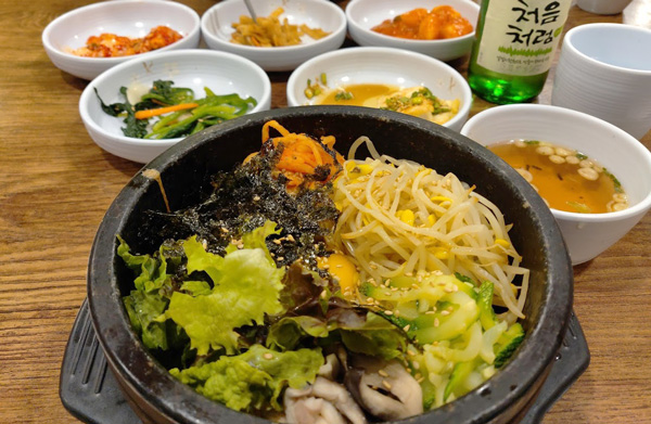 bimbimbap chez Kyedongok séoul