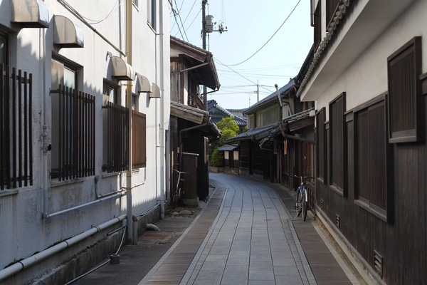 Takehara quartier historique Edo Hiroshima Japon