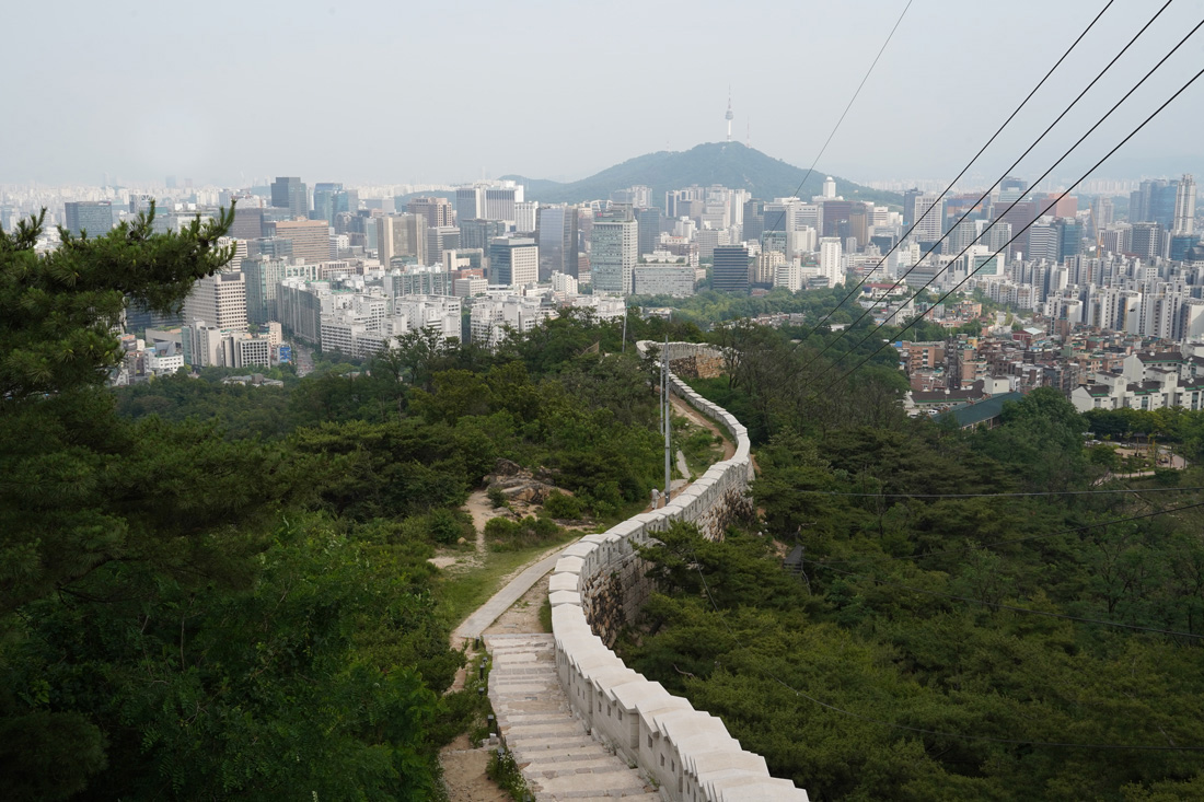 Inwangsan Séoul randonnée