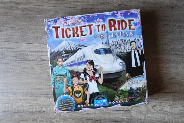 Les aventuriers du rail jeux société Japon
