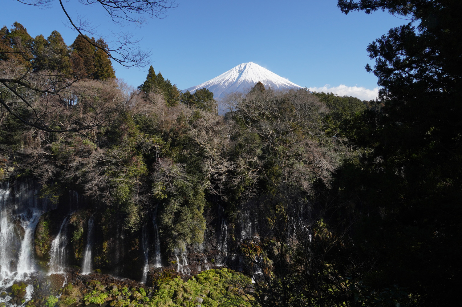 Les Chutes de Shiraito : cascades au pied du Mont Fuji