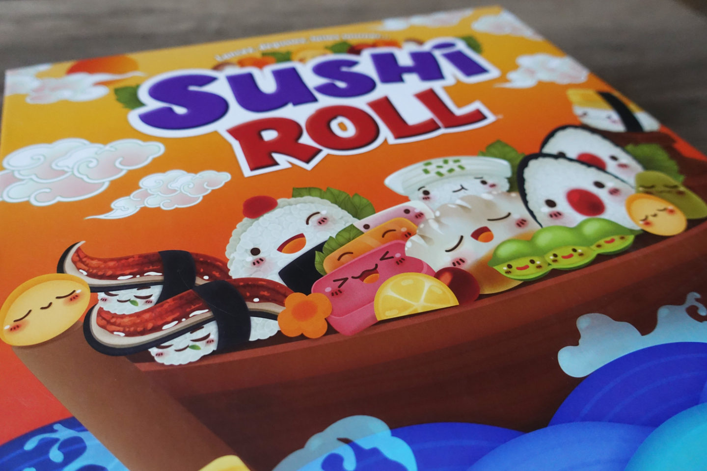 sushi roll jeux société japon