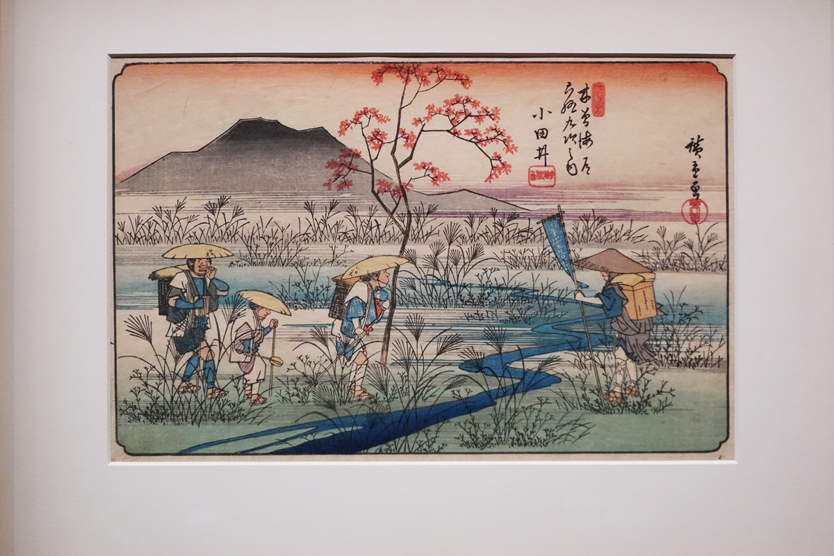 Voyage sur la route du Kisokaidō au musée Cernuschi