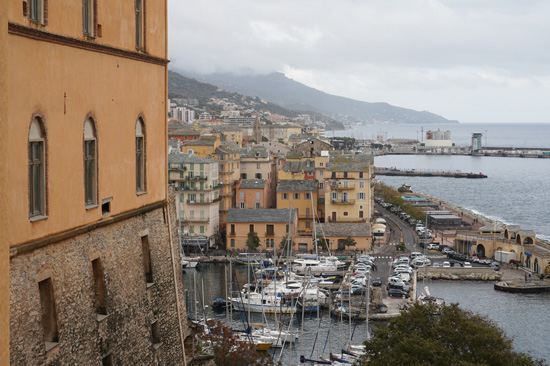 vue port Bastia