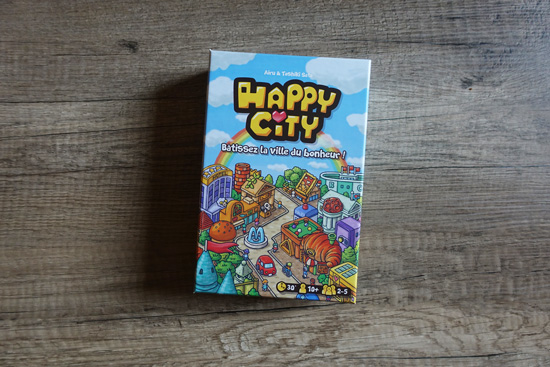 Happy City jeux société japon
