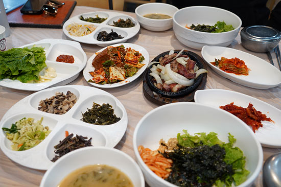 budget restaurant Corée du sud