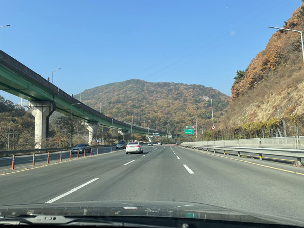 route Corée du Sud