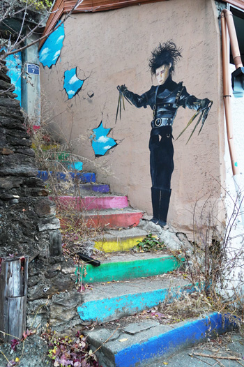 jaman village mural jeonju