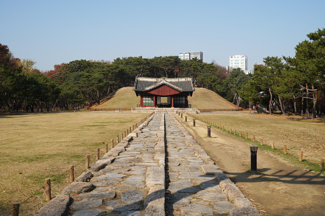 tombes royales Seolleung Jeongneung séoul