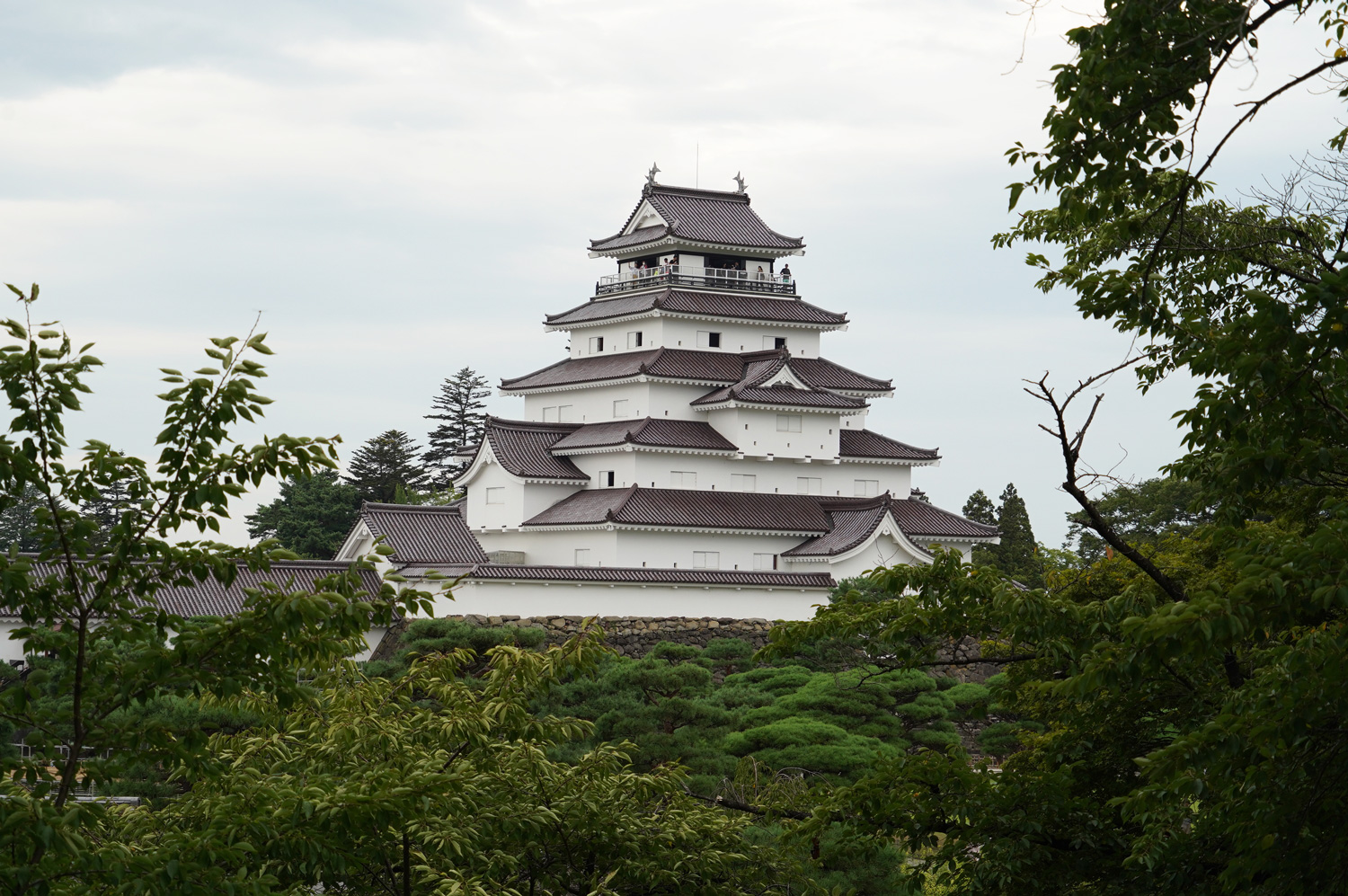 Un jour à Aizuwakamatsu : le château de Tsuruga et le temple Sazae