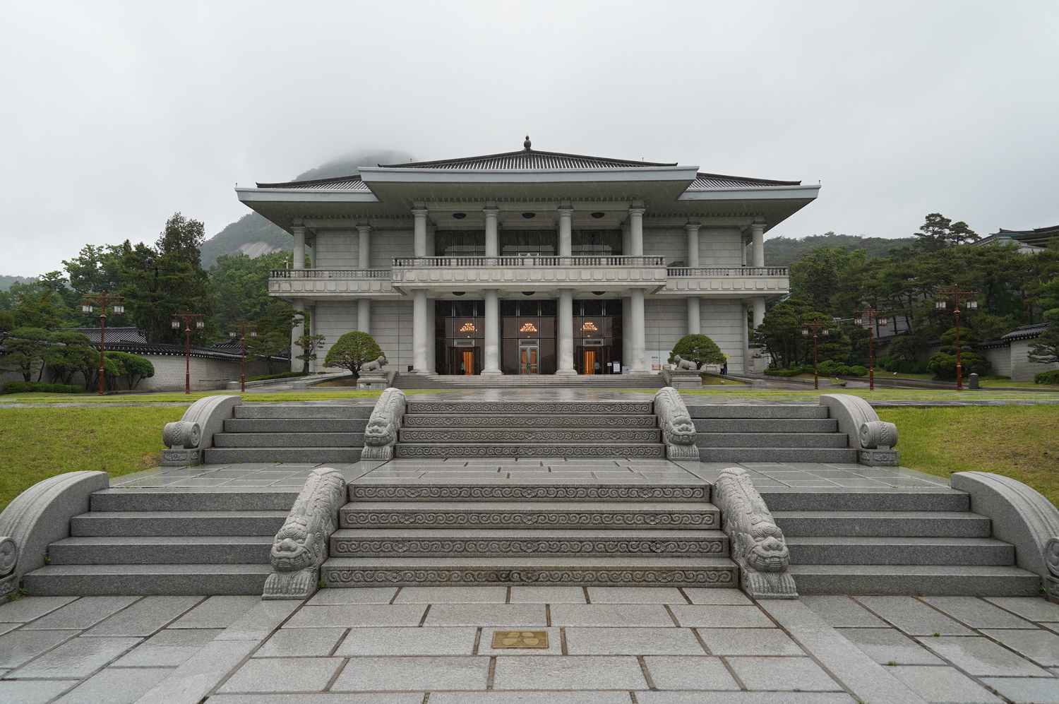 Cheong Wa Dae Official Residence : la Maison-Bleue de Séoul
