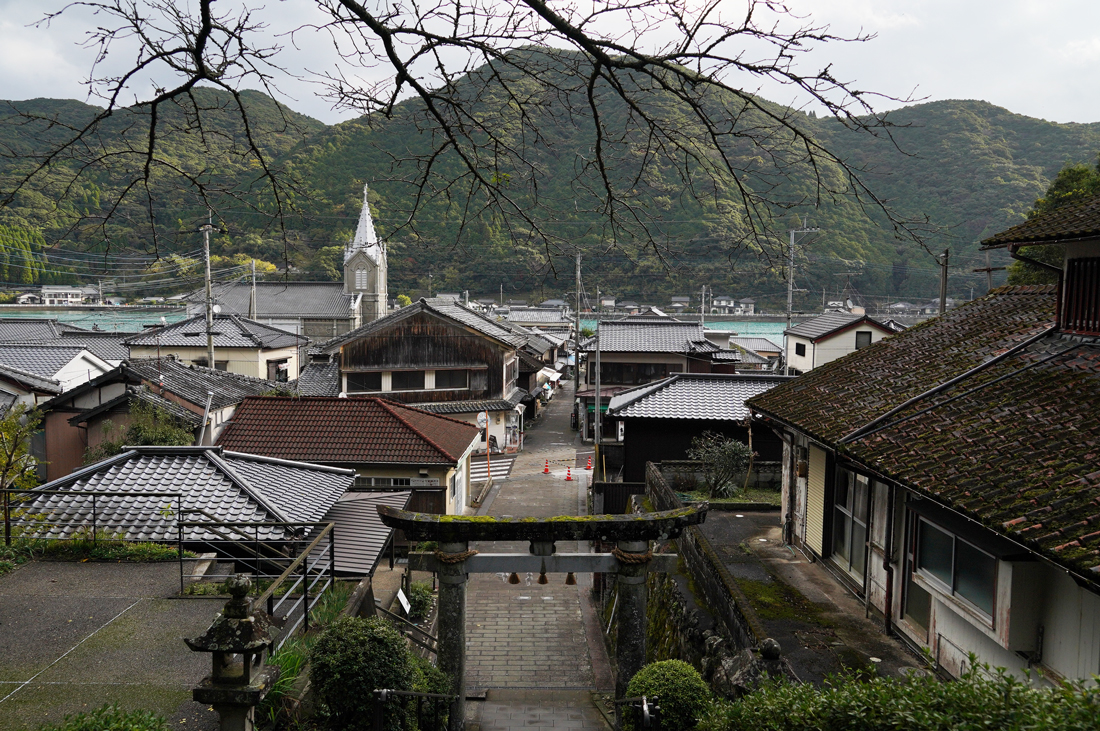 Amakusa : Sakitsu et le sanctuaire Kuratake